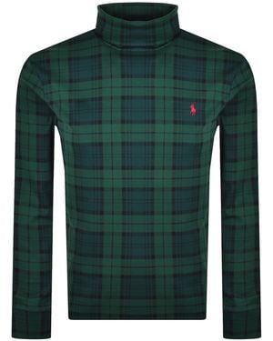 Ralph Lauren Turtleneck Long Sleeve T Shirt - Green