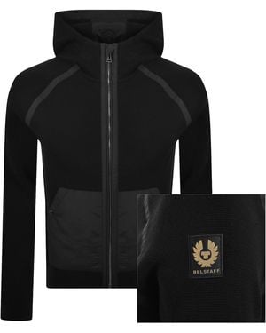 Belstaff Full Zip Hoodie - Black