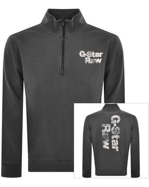 G-Star G-Star Painted Logo Skipper Sweatshirt - Grey