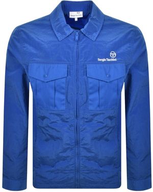 Sergio Tacchini Luciano Overshirt Nautical - Blue