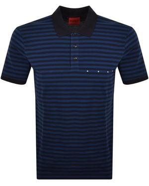 HUGO Demspolo Polo T Shirt - Blue
