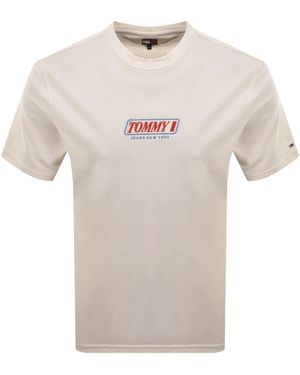 Tommy Hilfiger 90S Vintage T Shirt - Natural