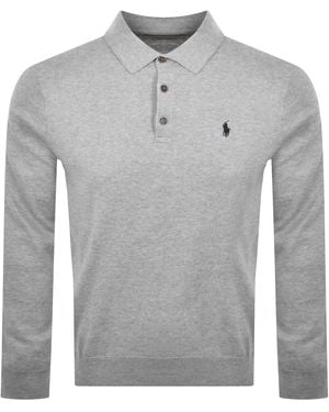 Ralph Lauren Polo Knitted Jumper - Grey