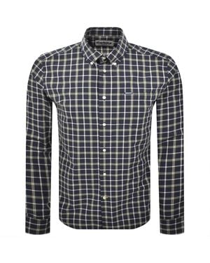 Barbour Bramham Checked Tailored Shirt - Blue