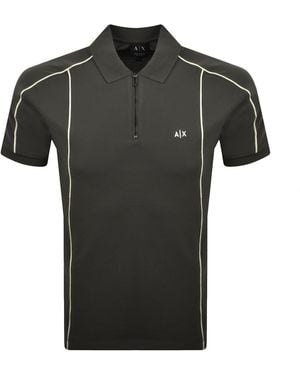 ARMANI EXCHANGE Polo T Shirt Chimera - Black