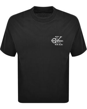 Calvin Klein Jeans Relaxed Fit T Shirt - Black
