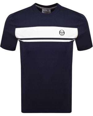Sergio Tacchini Logo T Shirt - Blue
