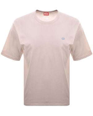 DIESEL T Boxt R30 Relaxed Fit T Shirt - Pink