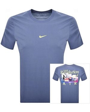 Nike Sportswear Air Revolution T Shirt - Blue