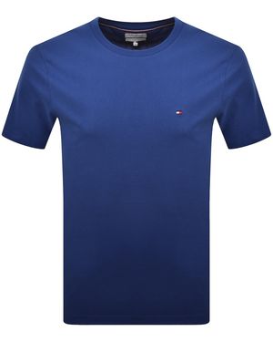 Tommy Hilfiger Flag T Shirt - Blue
