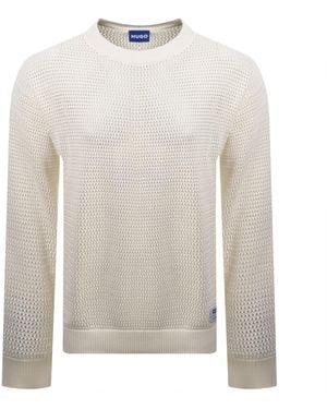 HUGO Sanjou Jumper - White