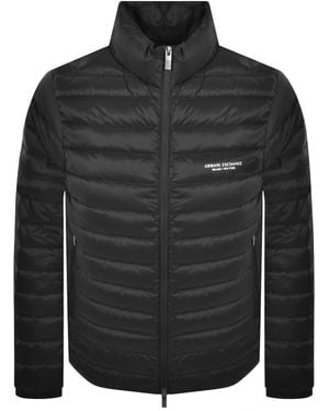 ARMANI EXCHANGE Padded Down Jacket - Black