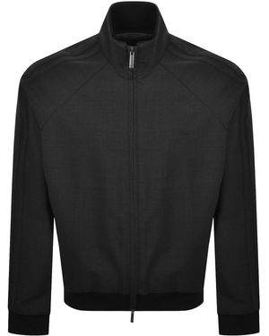 Armani Emporio Icon Bomber Jacket - Black