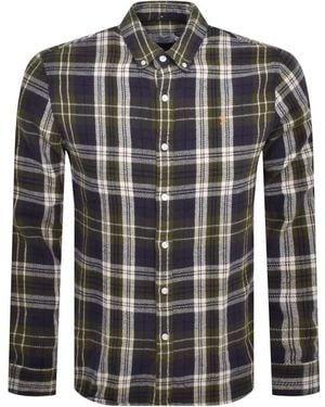 Farah Farah Greenwood Long Sleeve Shirt - Black