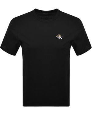 Calvin Klein Logo T Shirt - Black