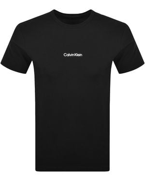 Calvin Klein Logo T Shirt - Black
