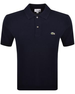 Lacoste Knit Polo Shirt - Blue