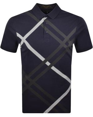 Barbour Stanford Polo T Shirt - Blue