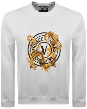 Versace Jeans Couture Couture Logo Sweatshirt - Grey