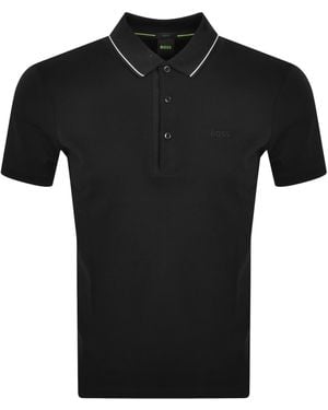 BOSS Boss Paule 4 Polo T Shirt - Black