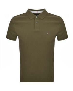 Tommy Hilfiger Regular Fit 1985 Polo T Shirt - Green