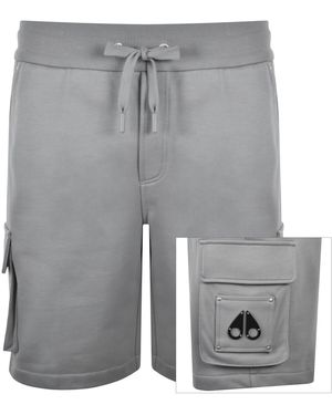 Moose Knuckles Hartsfield Cargo Shorts - Gray