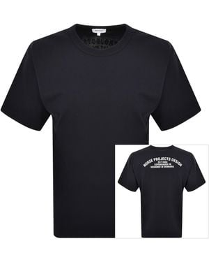 Norse Projects Snekkersten Arch T Shirt - Black