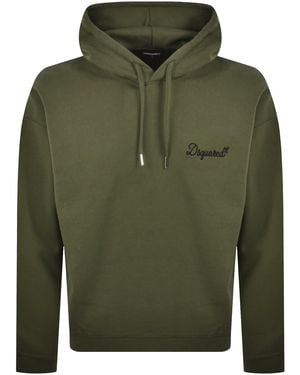 DSquared² Signature Hoodie - Green