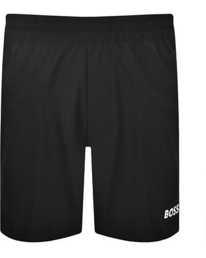 BOSS Boss Tennis Match Shorts - Black
