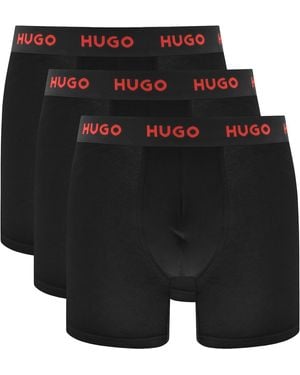 HUGO 3 Pack Boxers - Black