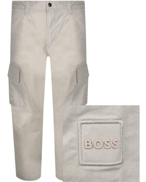 BOSS Boss Sisla 9 Cargo Pants - Gray