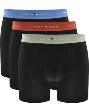 Tommy Hilfiger Underwear 3 Pack Boxers - Black