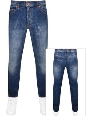 Versace Jeans Couture Couture Slim Milano Tape Jeans - Blue