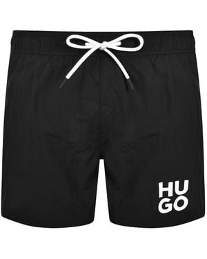HUGO Paolo Swim Shorts - Black
