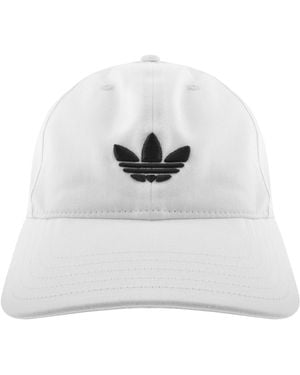 adidas Originals Trefoil Baseball Cap - White