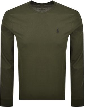 Ralph Lauren Slim Fit Ls T Shirt - Green
