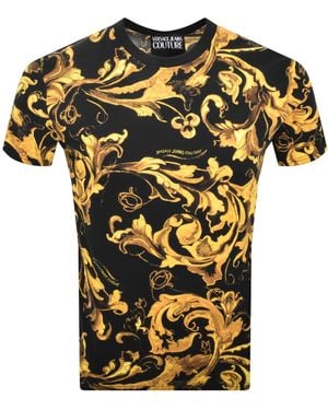 Versace Jeans Couture Couture Slim Fit T Shirt - Black