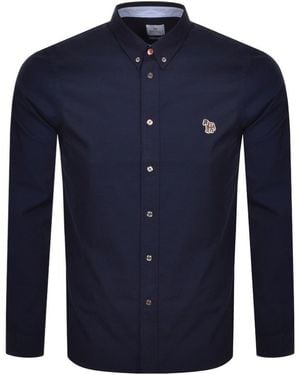 Paul Smith Long Sleeved Tailored Shirt - Blue