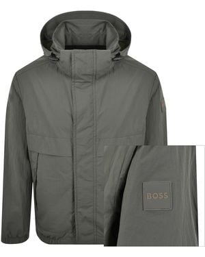 BOSS Boss Oberle 1 Jacket Open - Grey