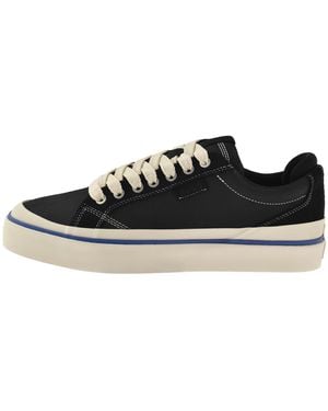 HUGO Low Top Tennis Trainers - Black