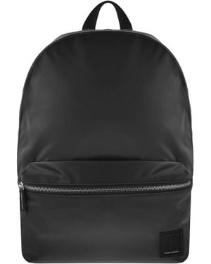ARMANI EXCHANGE Box Logo Backpack - Black