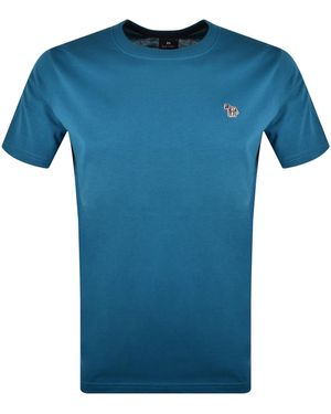 Paul Smith Regular Fit T Shirt - Blue