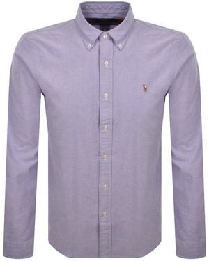 Ralph Lauren Long Sleeve Shirt - Purple