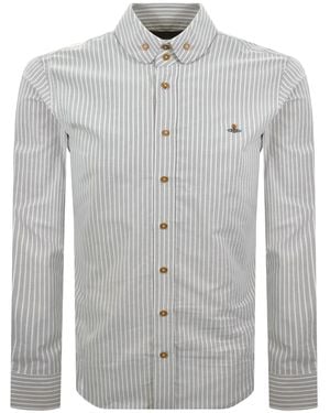 Vivienne Westwood Krall Long Sleeved Shirt - Grey