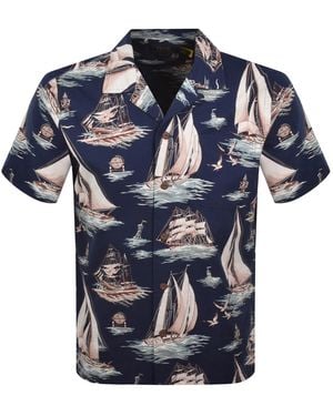 Ralph Lauren Short Sleeve Shirt - Blue