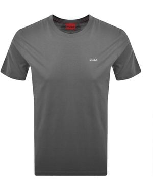 HUGO Dero222 T Shirt - Grey