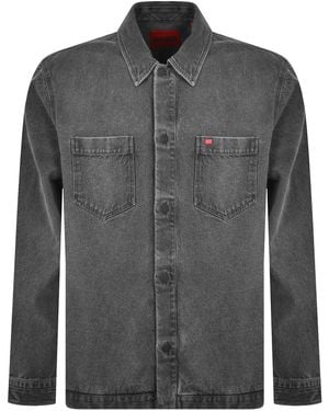 HUGO Ewovo Overshirt Jacket - Gray