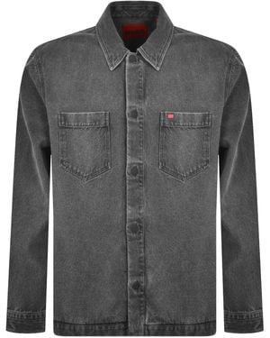 HUGO Ewovo Overshirt Jacket - Gray