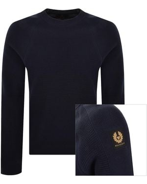 Belstaff Bradwell Crewneck Sweater - Blue