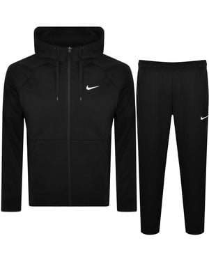 Nike Training Therma Fit Hooded Tracksuit - Black